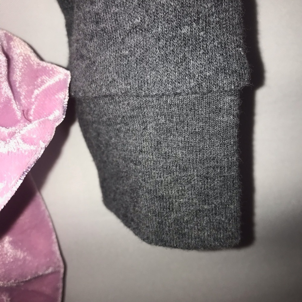 Crewcuts Grey & Pink Velvet Dress - Picture 11 of 16